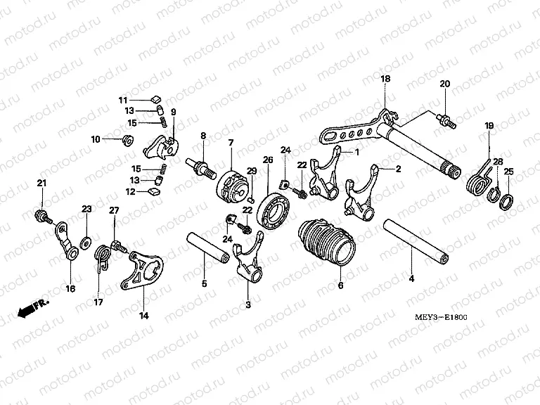 E-18 TRANSMISSION DRUM