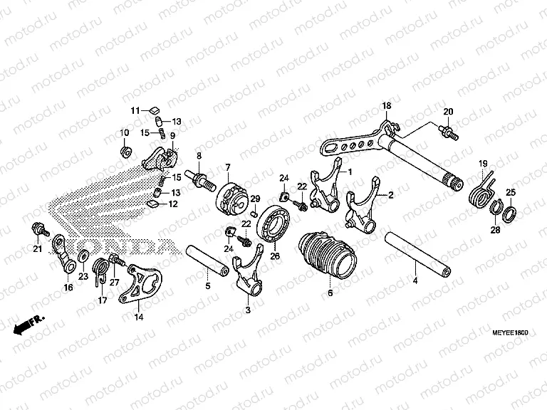 E-18 TRANSMISSION DRUM