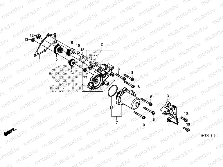 E-19-10 REDUCTION GEAR