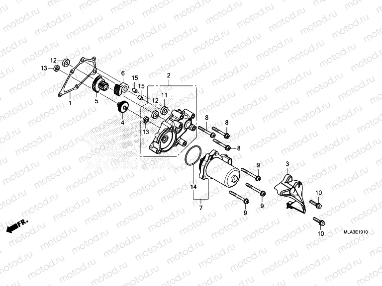 E-19-10 REDUCTION GEAR