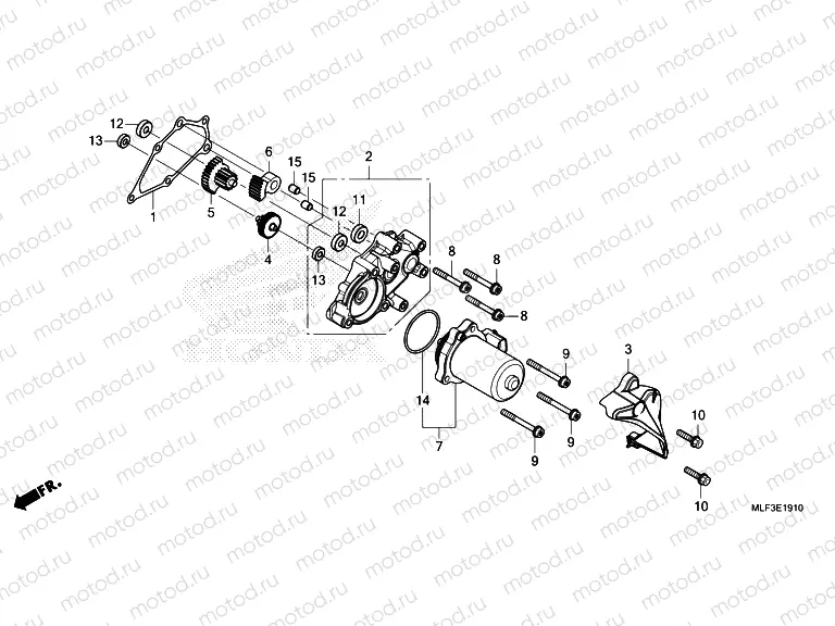 E-19-10 REDUCTION GEAR