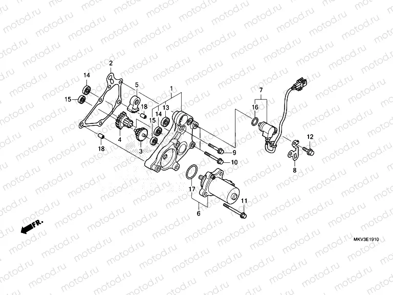 E-19-10 REDUCTION GEAR