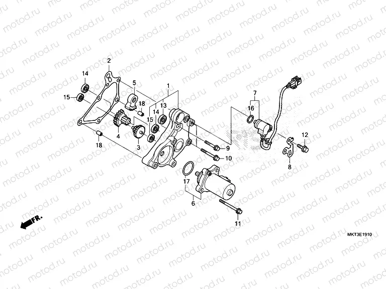 E-19-10 REDUCTION GEAR