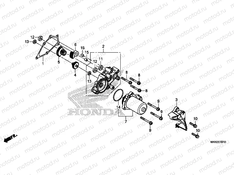 E-19-10 REDUCTION GEAR