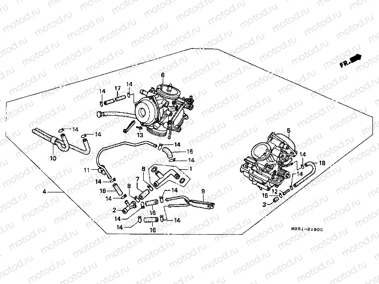 E-19 CARBURETOR (ASSY.)