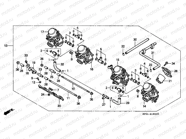 E-19 CARBURETOR (ASSY.)