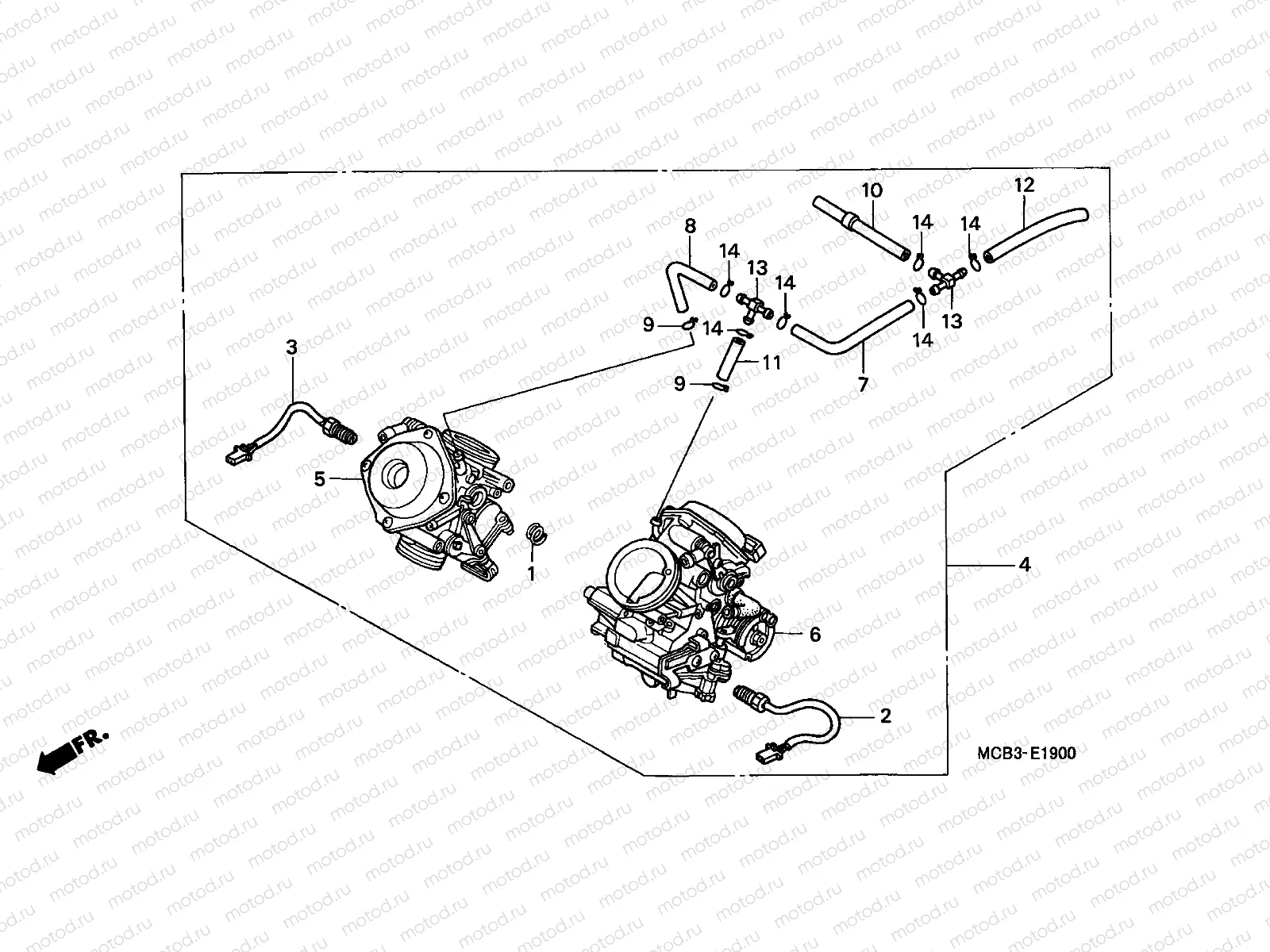 E-19 CARBURETOR (ASSY.)