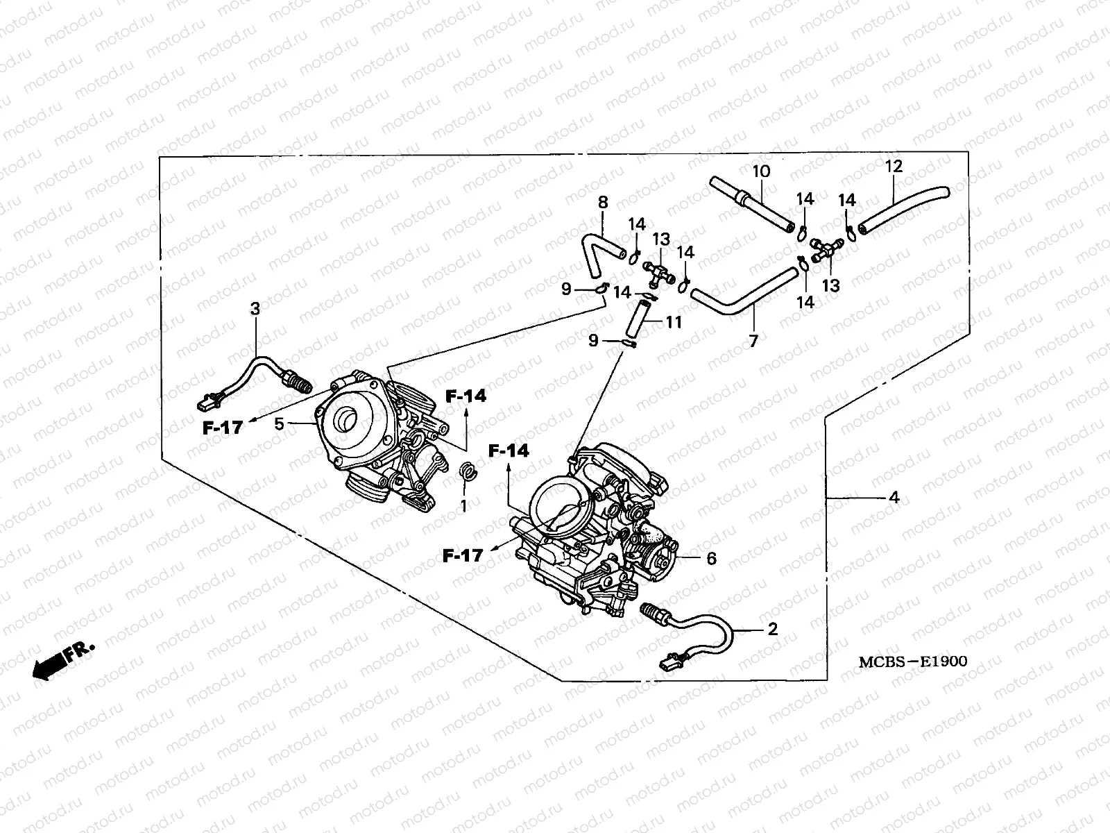 E-19 CARBURETOR (ASSY.)
