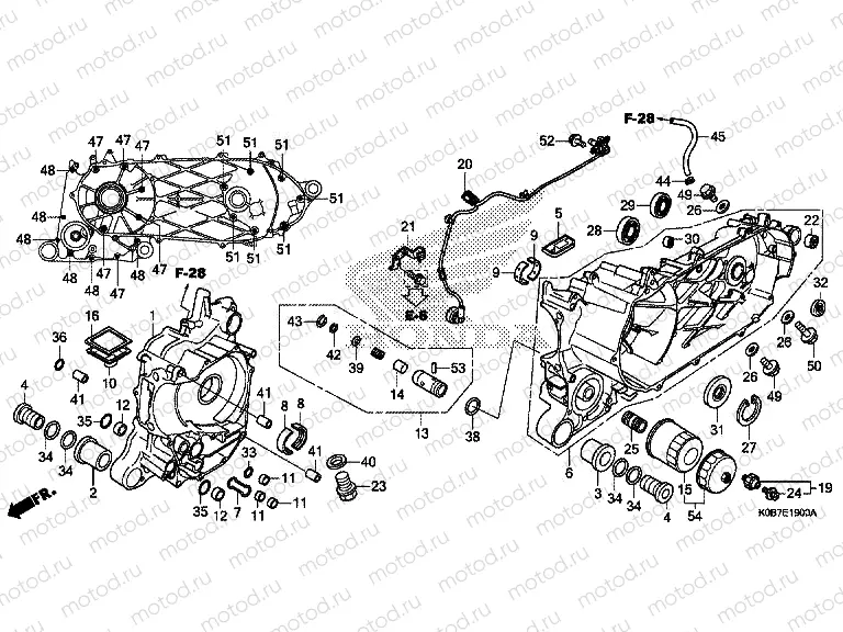 E-19 CRANKCASE