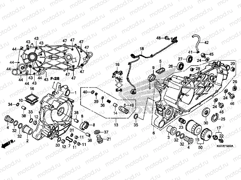 E-19 CRANKCASE