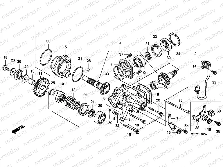 E-19 PTO SHAFT