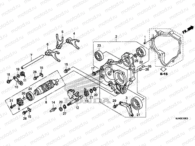 E-19 TRANSMISSION DRUM