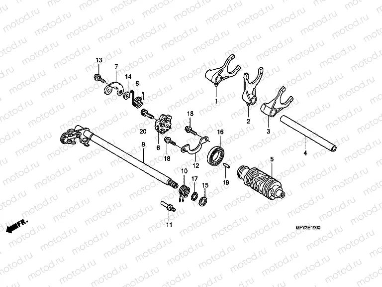 E-19 TRANSMISSION DRUM