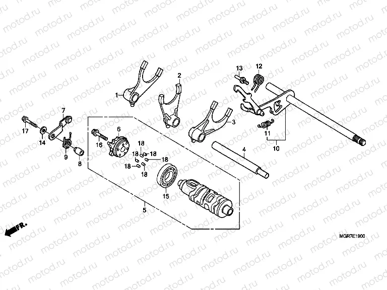 E-19 TRANSMISSION DRUM