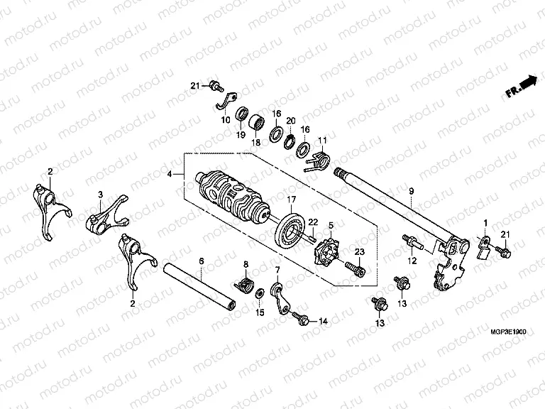 E-19 TRANSMISSION DRUM