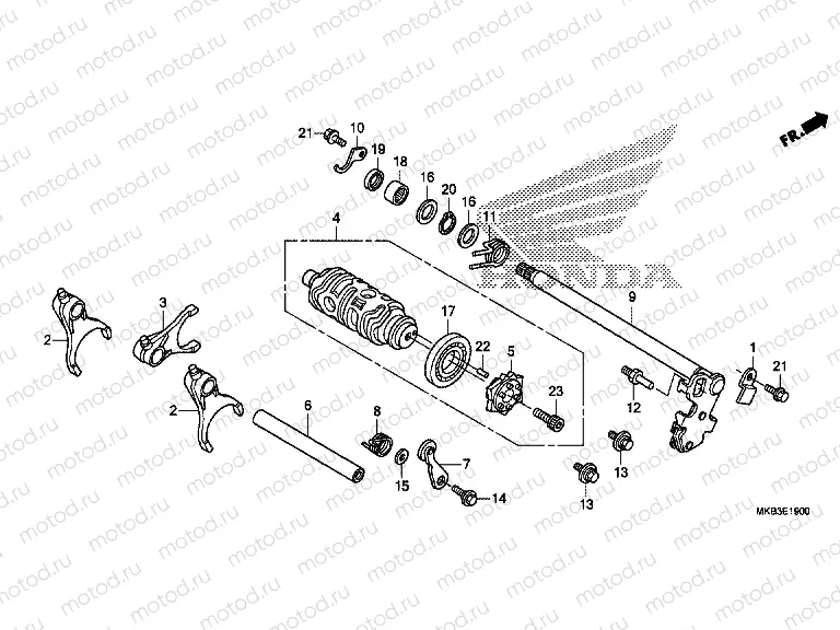 E-19 TRANSMISSION DRUM