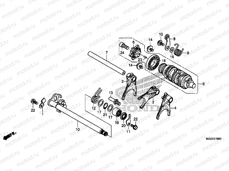 E-19 TRANSMISSION DRUM