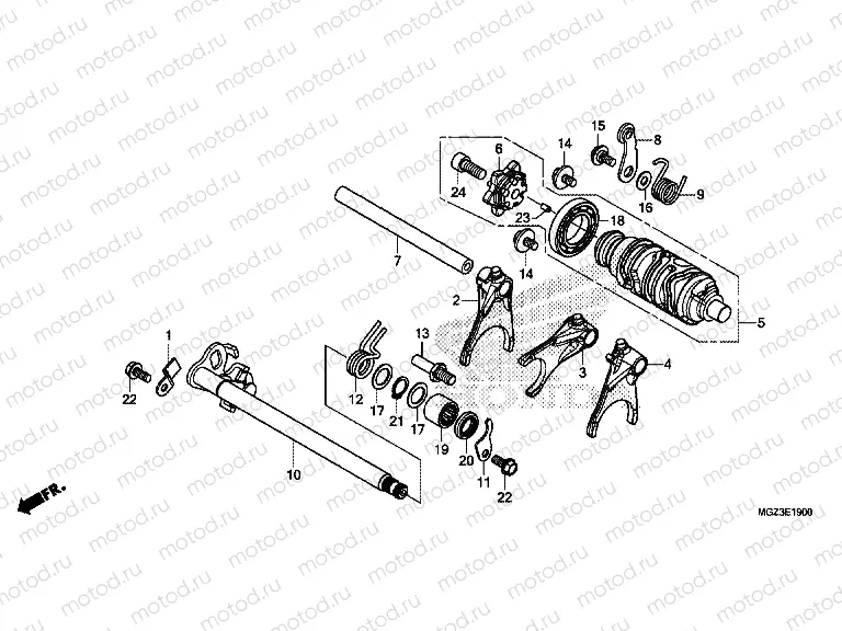 E-19 TRANSMISSION DRUM