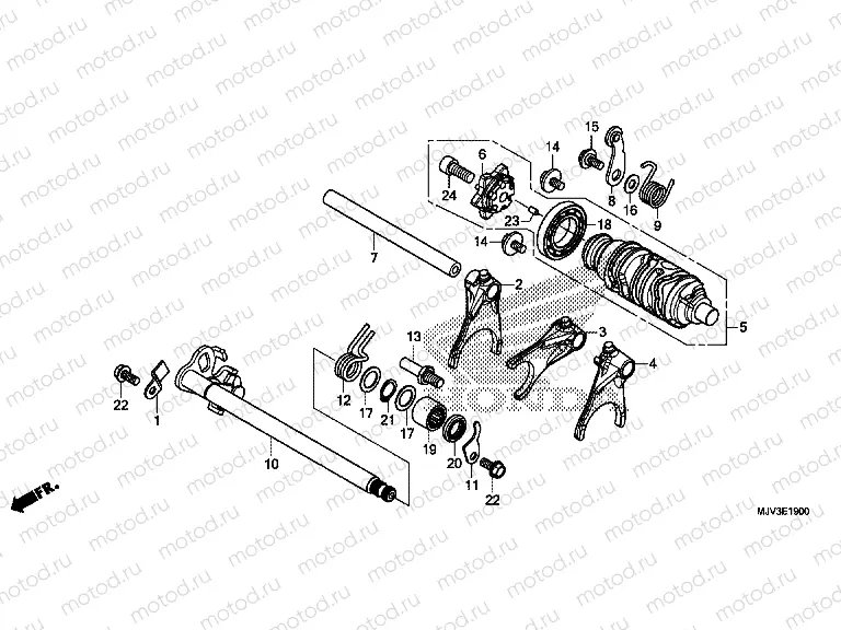 E-19 TRANSMISSION DRUM
