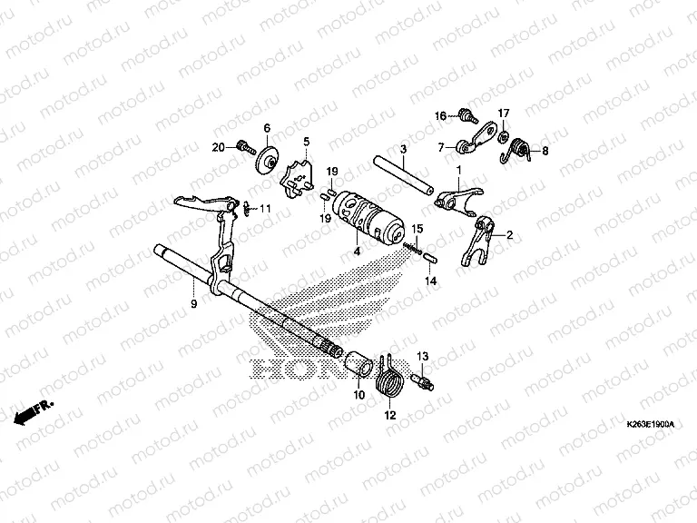 E-19 TRANSMISSION DRUM