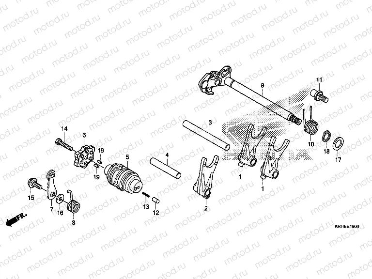 E-19 TRANSMISSION DRUM