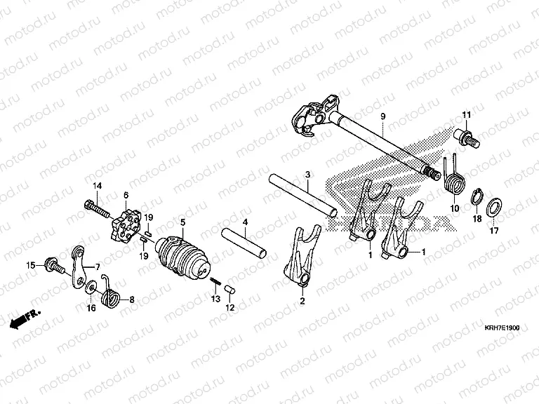 E-19 TRANSMISSION DRUM