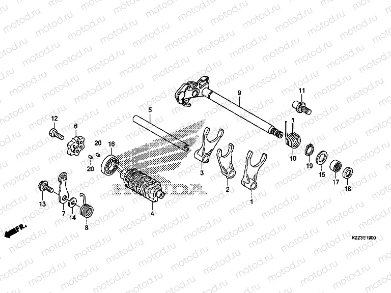 E-19 TRANSMISSION DRUM