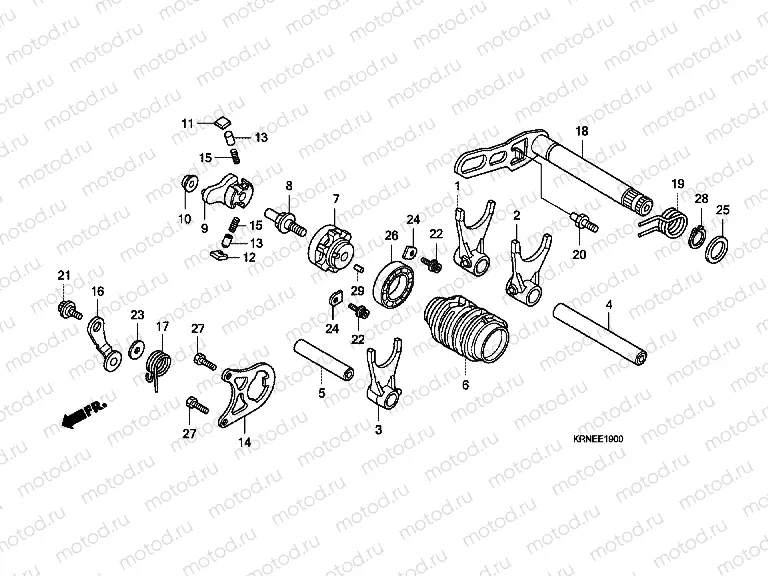 E-19 TRANSMISSION DRUM