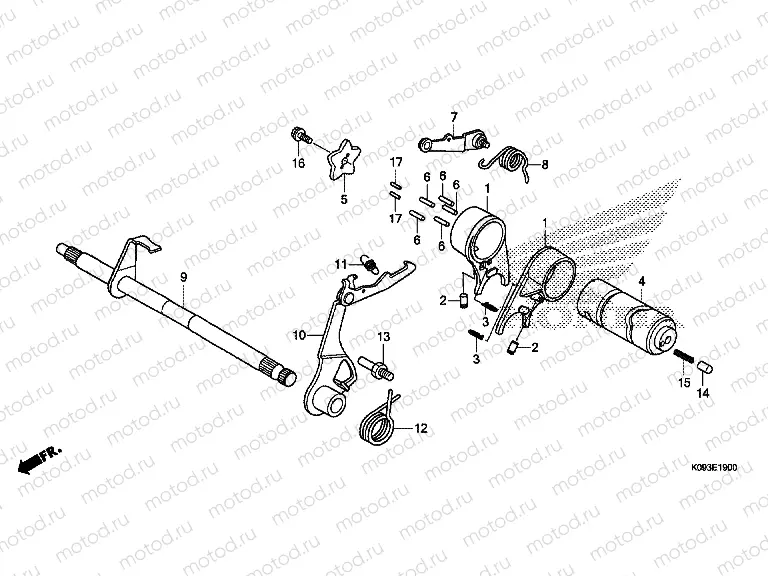 E-19 TRANSMISSION DRUM