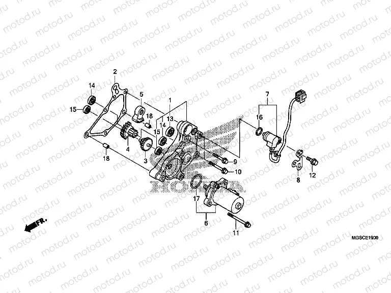 E-19 TRANSMISSION GEAR