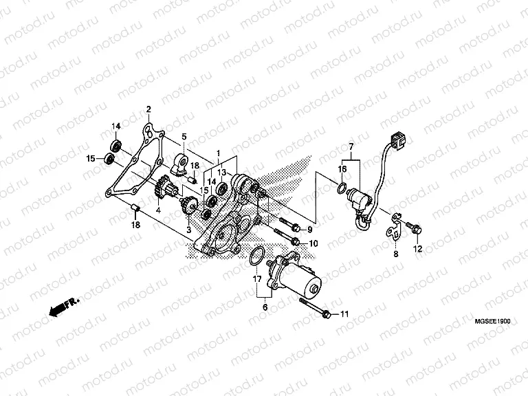 E-19 TRANSMISSION GEAR