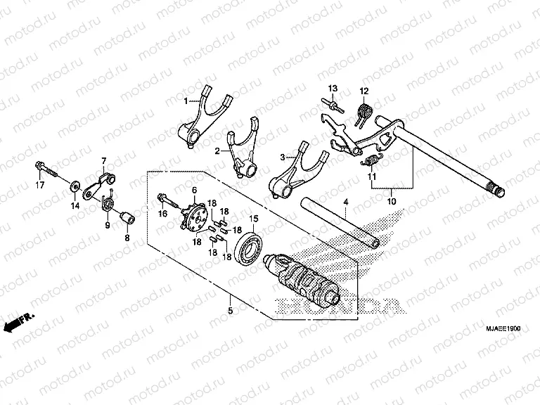 E-19 TRANSMISSION SWITCH
