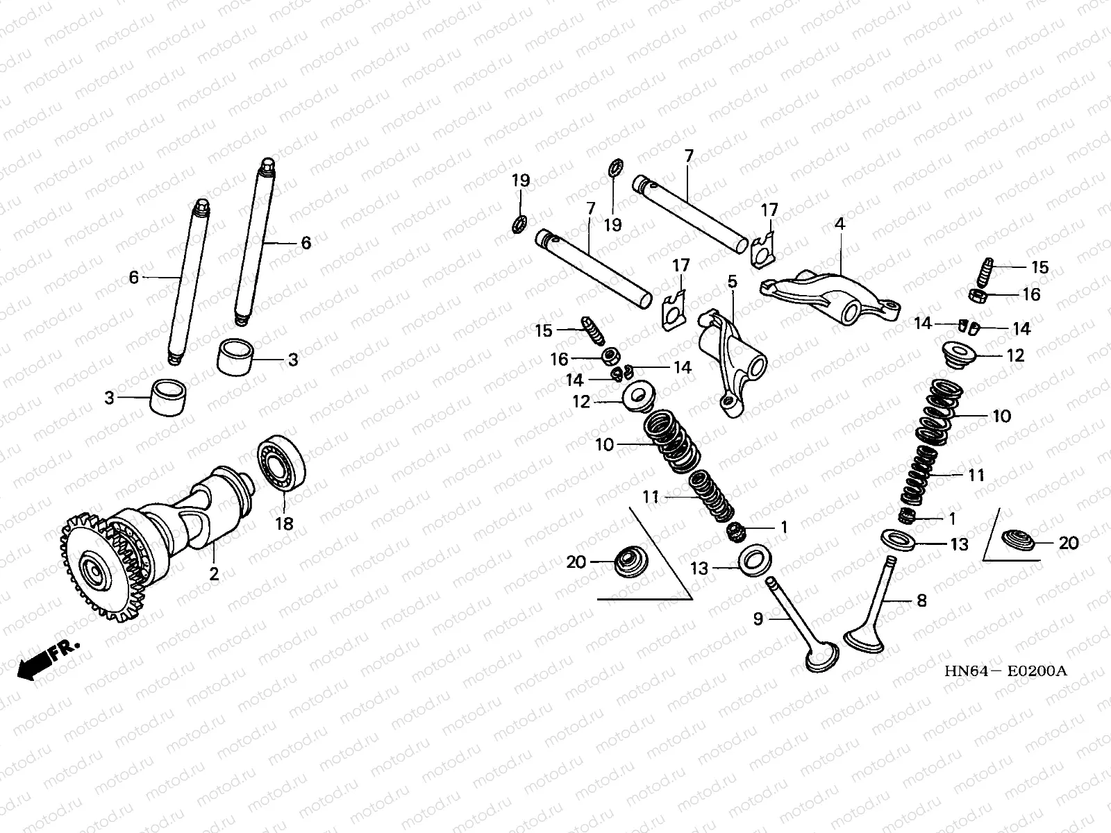 E-2 CAMSHAFT