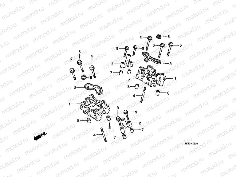 E-2 CAMSHAFT HOLDER