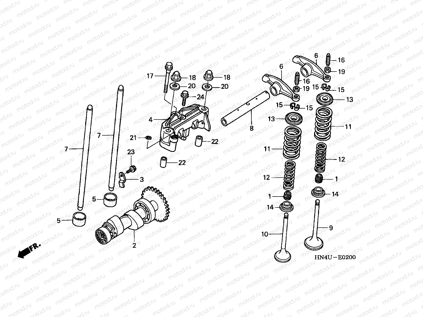 E-2 CAMSHAFT/VALVE