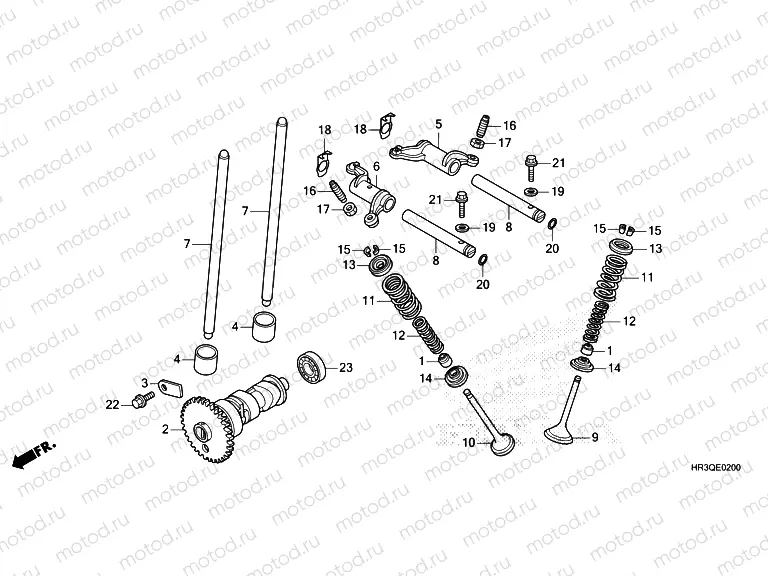 E-2 CAMSHAFT/VALVE