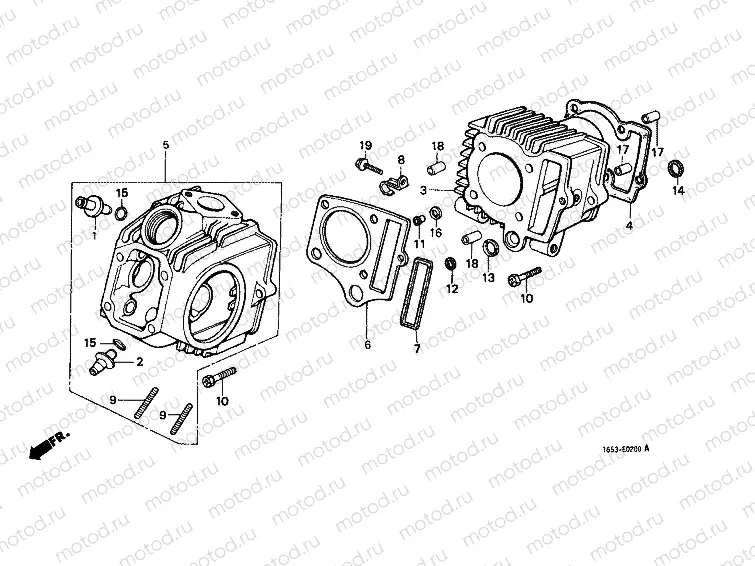 E-2 CYLINDER / CYLINDER HEAD