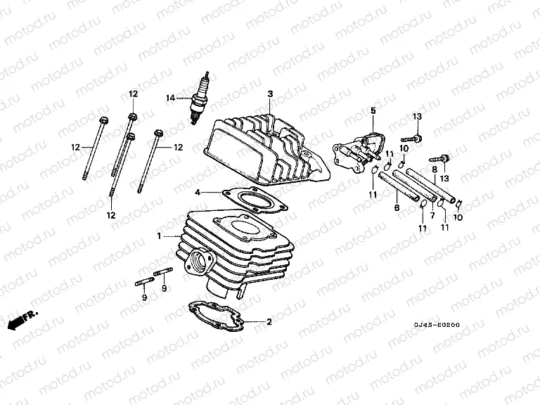 E-2 CYLINDER / CYLINDER HEAD