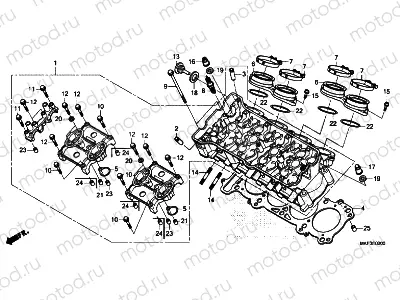 E-2 CYLINDER HEAD