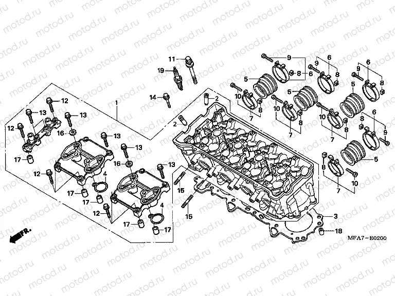 E-2 CYLINDER HEAD