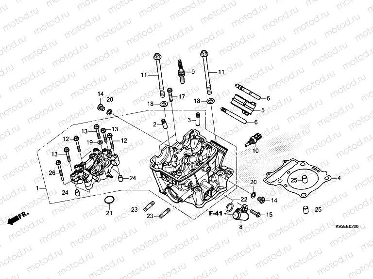 E-2 CYLINDER HEAD