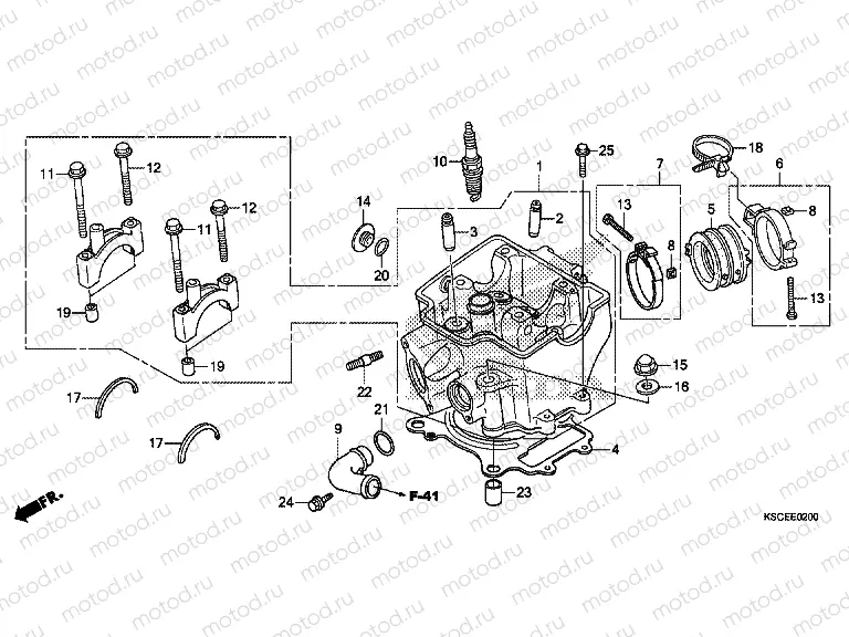 E-2 CYLINDER HEAD