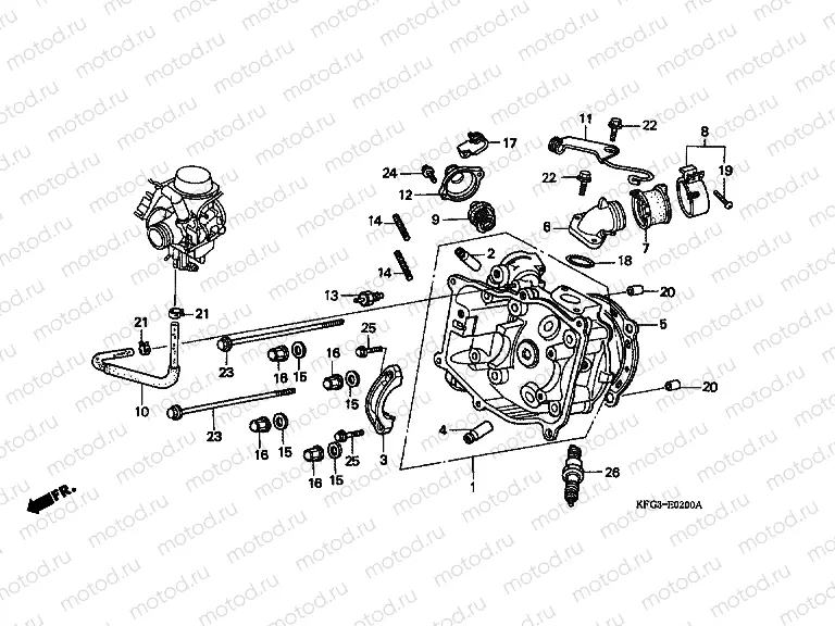 E-2 CYLINDER HEAD