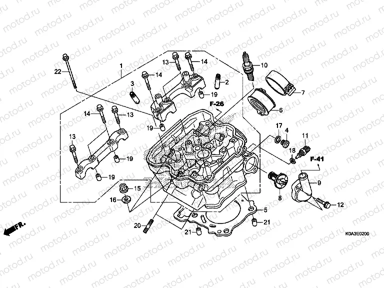E-2 CYLINDER HEAD