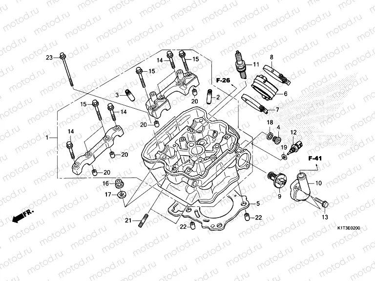 E-2 CYLINDER HEAD