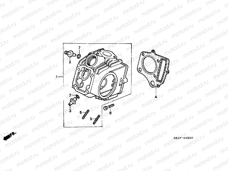 E-2 CYLINDER HEAD