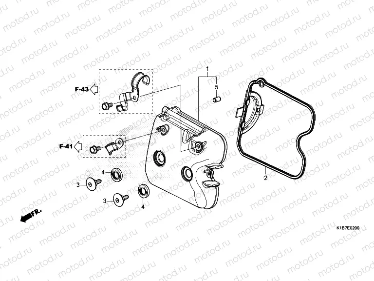 E-2 CYLINDER HEAD COVER
