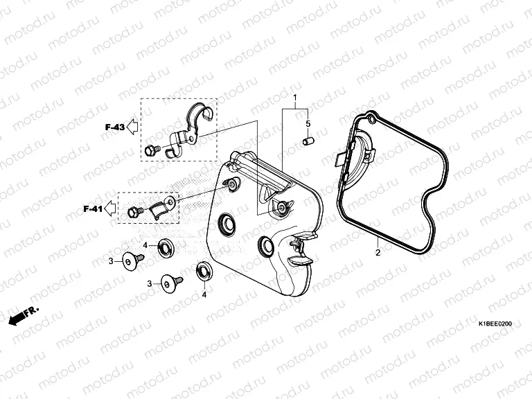 E-2 CYLINDER HEAD COVER