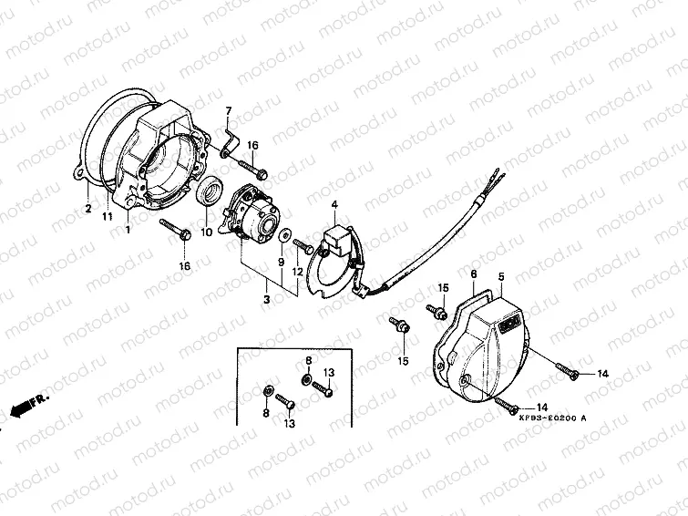 E-2 DISTRIBUTOR GENERATOR