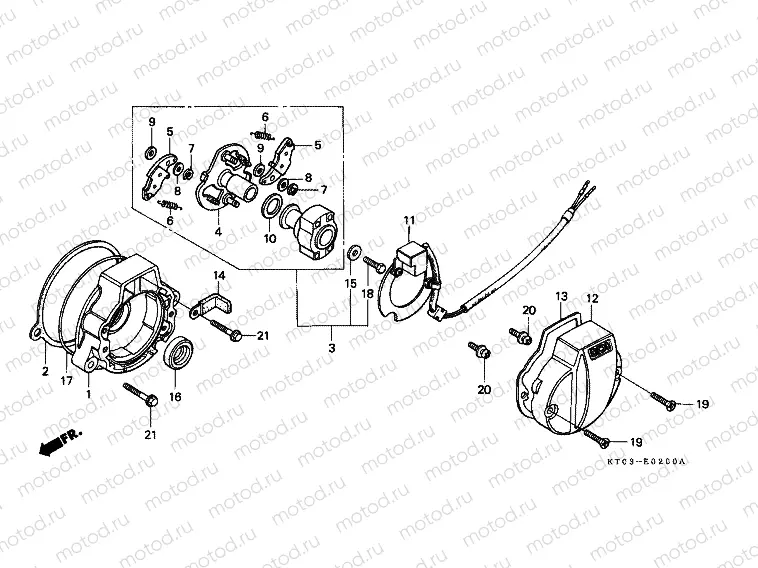 E-2 DISTRIBUTOR GENERATOR